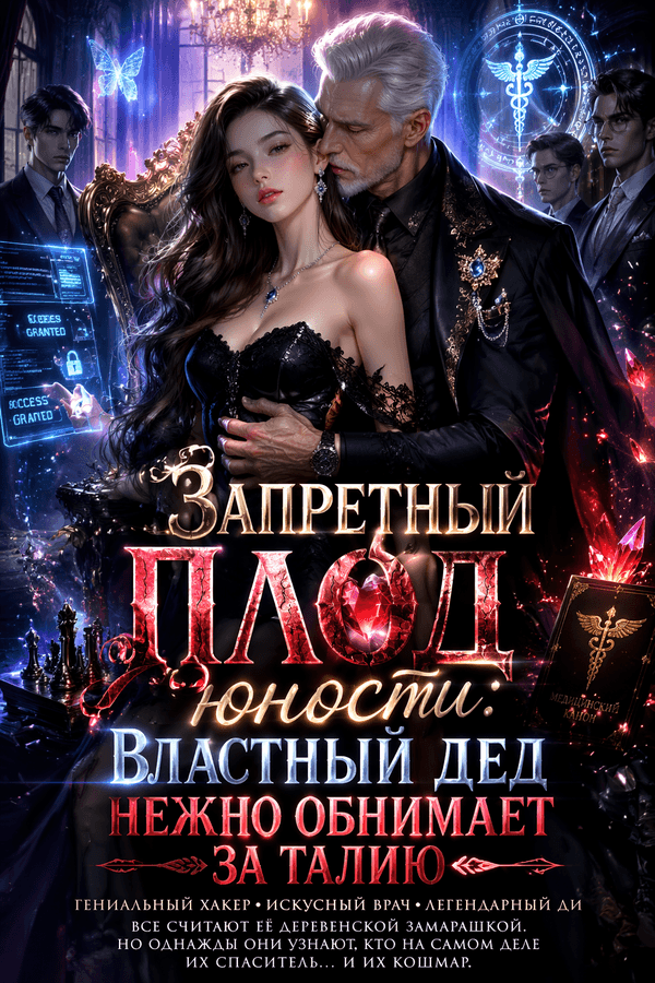 Запретный плод юности: Властный дед нежно обнимает за талию