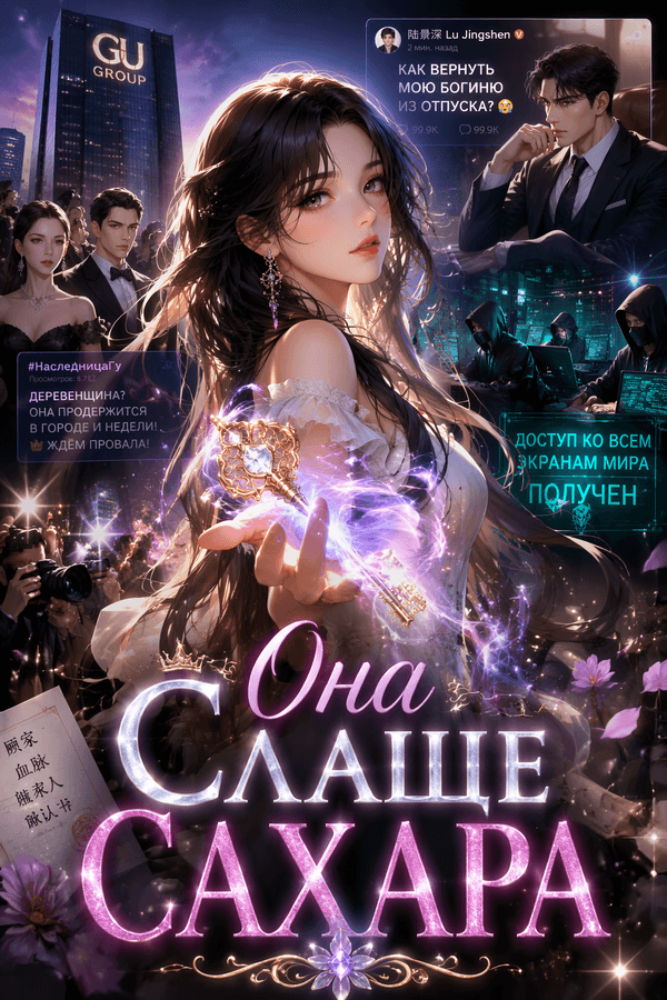 Она слаще сахара
