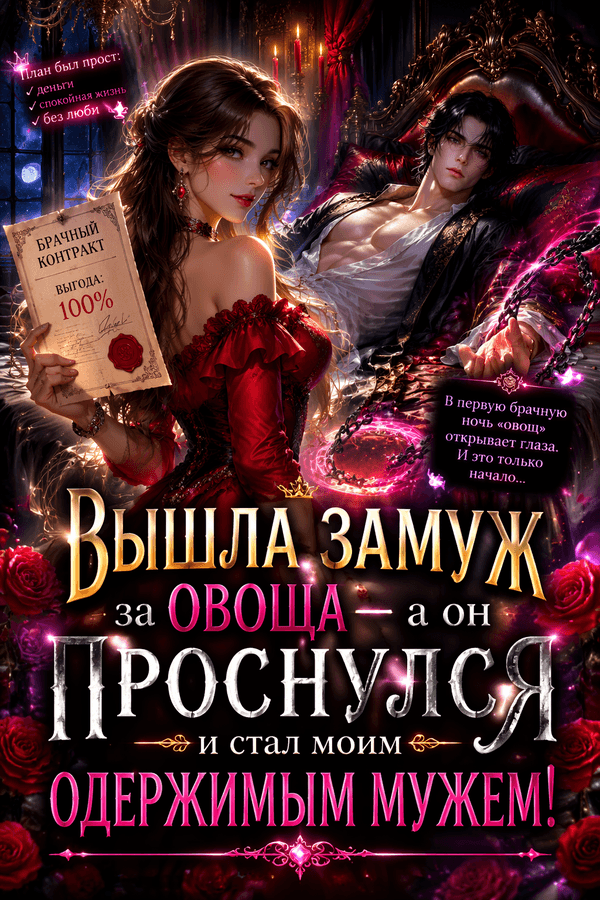Вышла замуж за овоща — а он проснулся и стал моим одержимым мужем!