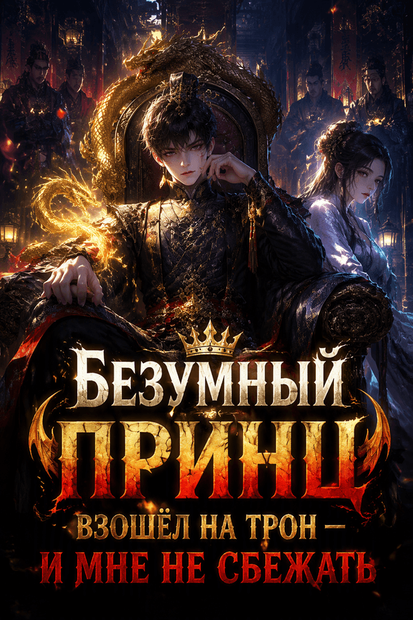 Безумный принц взошёл на трон — и мне не сбежать