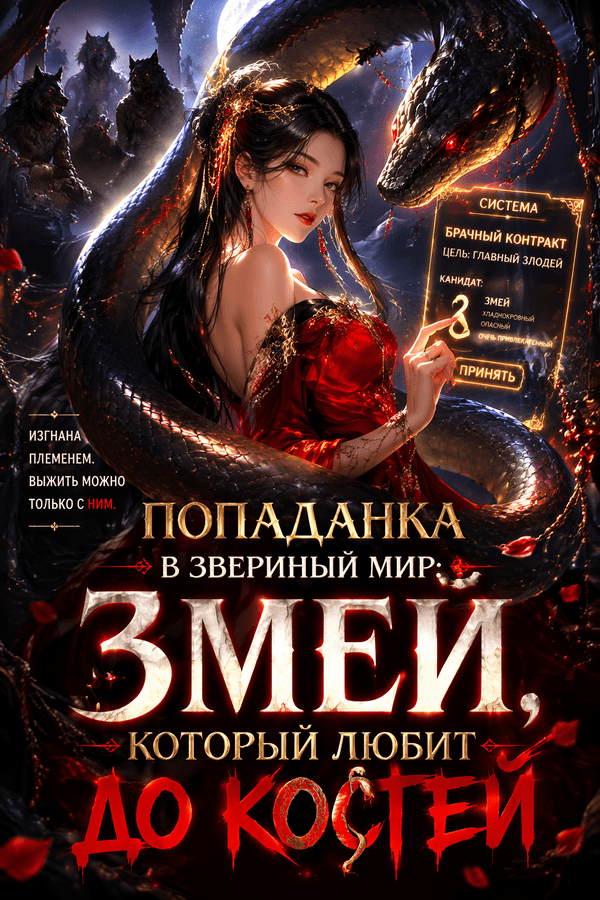 Попаданка в звериный мир: Змей, который любит до костей