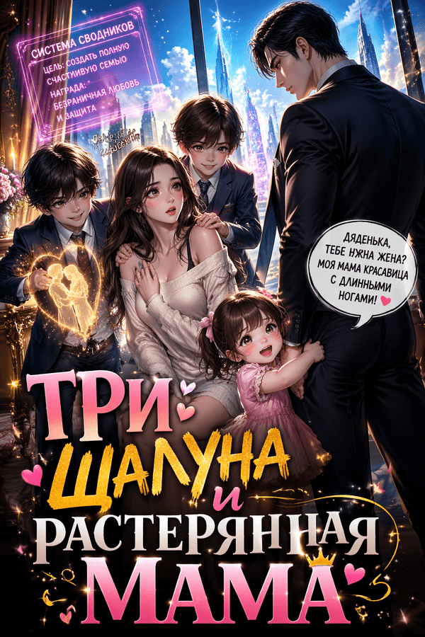 Три шалуна и растерянная мама