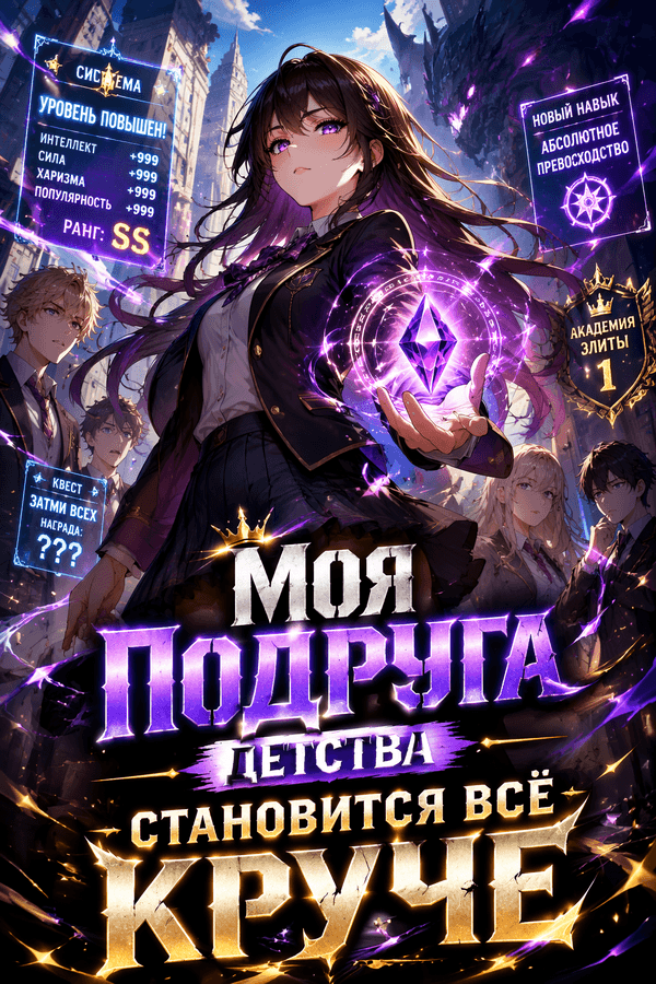 Моя подруга детства становится всё круче
