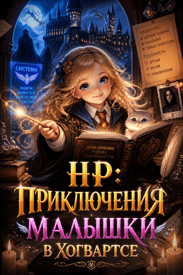 HP: Приключения малышки в Хогвартсе