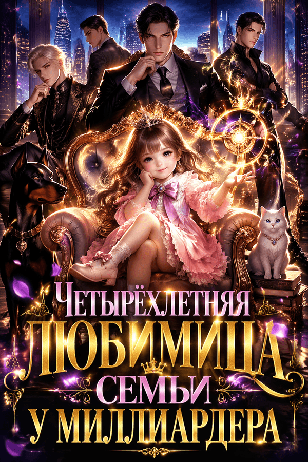 Четырёхлетняя любимица семьи у миллиардера