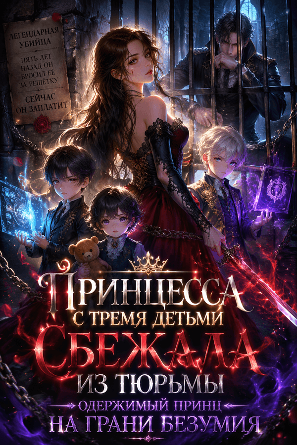 Принцесса с тремя детьми сбежала из тюрьмы — одержимый принц на грани безумия