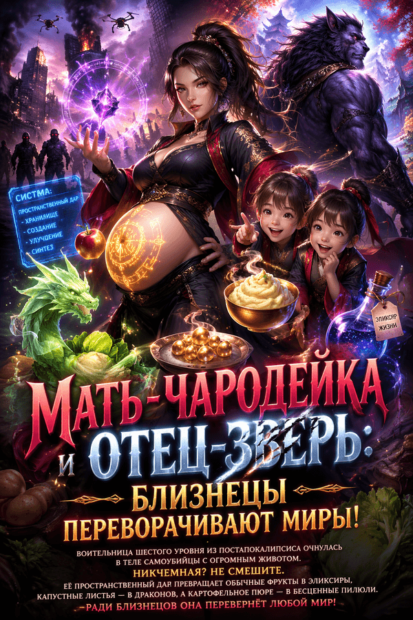 Мать-чародейка и отец-зверь: близнецы переворачивают миры!