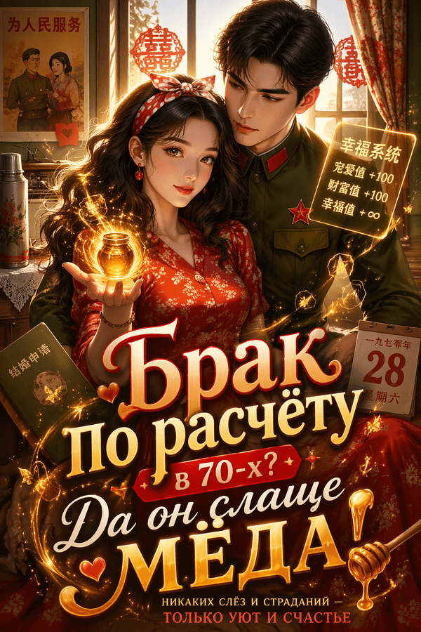 Брак по расчёту в 70-х? Да он слаще мёда!