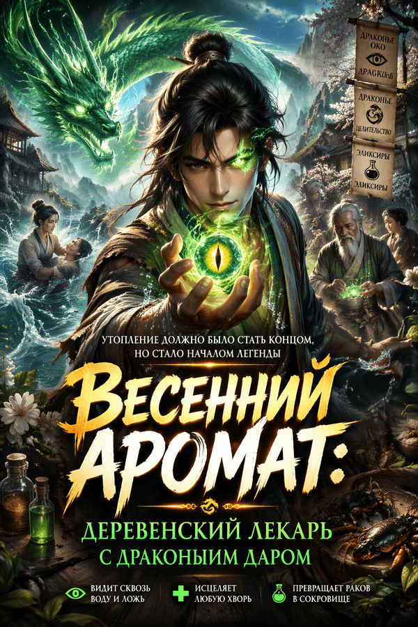 Весенний аромат: Деревенский лекарь с драконьим даром