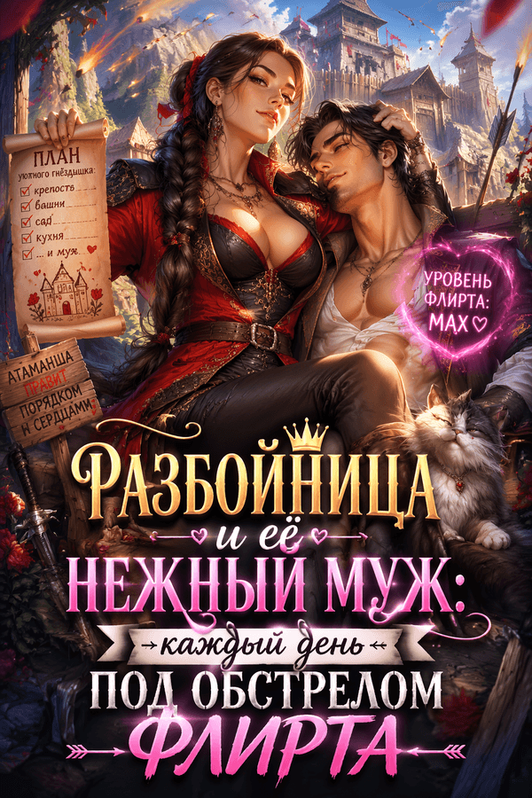 Разбойница и её нежный муж: каждый день под обстрелом флирта