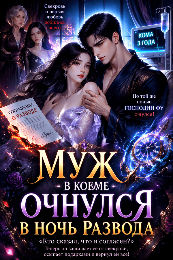 Муж в коме очнулся в ночь развода