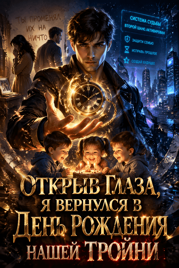 Открыв глаза, я вернулся в день рождения нашей тройни