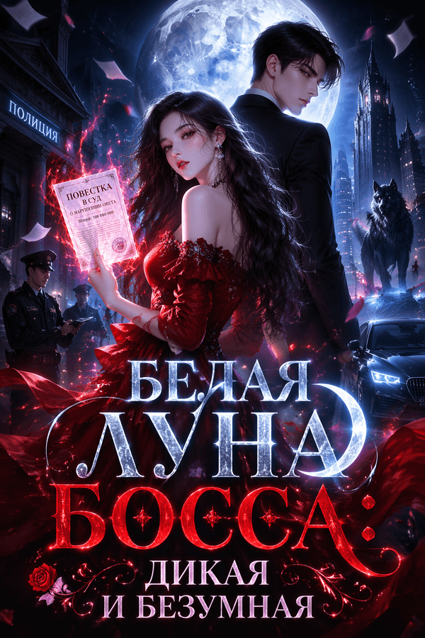 Белая луна босса: дикая и безумная