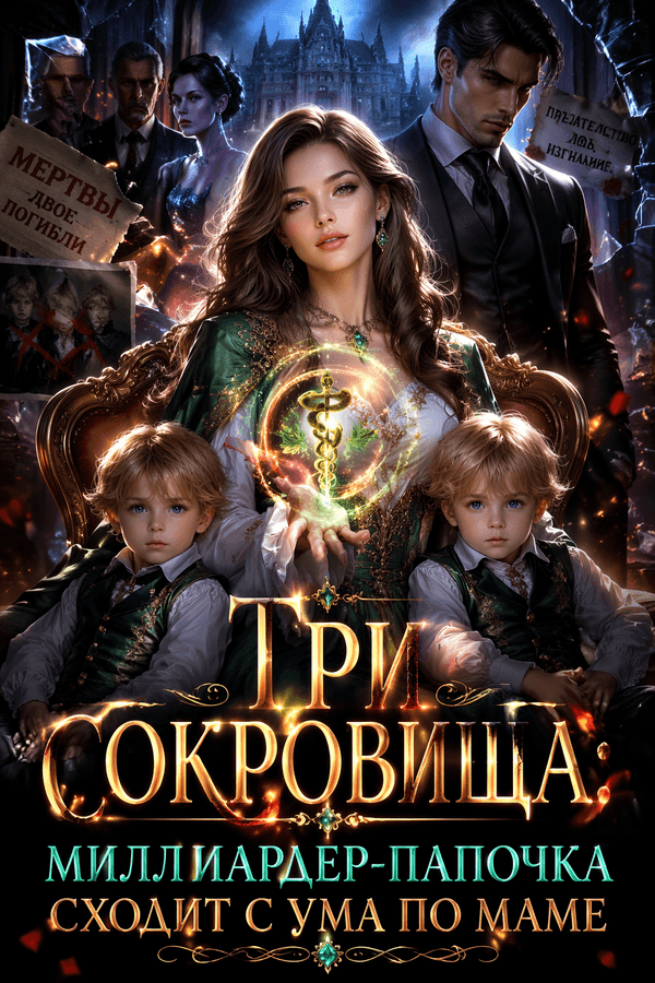 Три сокровища: миллиардер-папочка сходит с ума по маме