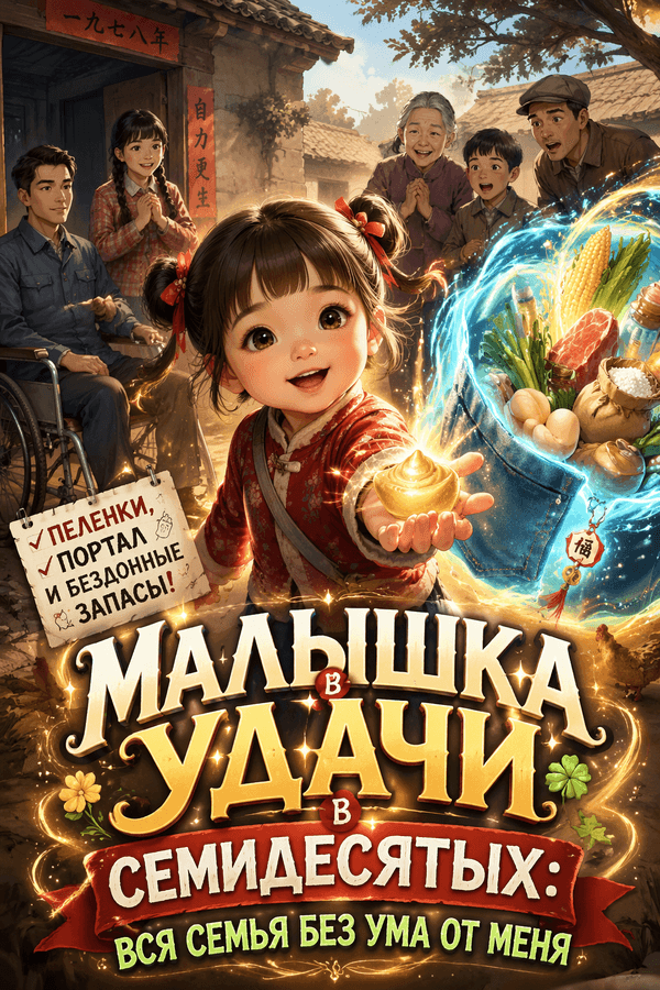 Малышка удачи в семидесятых: Вся семья без ума от меня