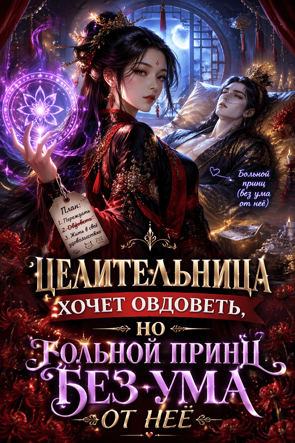 Целительница хочет овдоветь, но больной принц без ума от неё