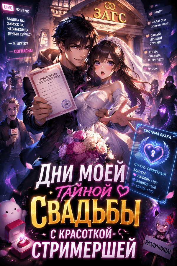 Дни моей тайной свадьбы с красоткой-стримершей