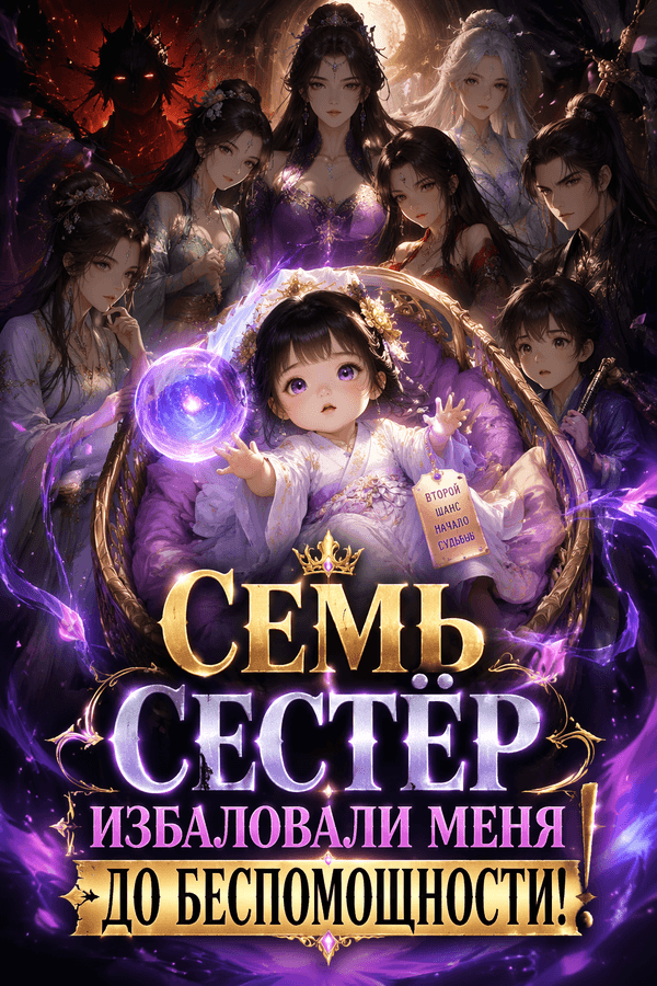 Семь сестёр избаловали меня до беспомощности!
