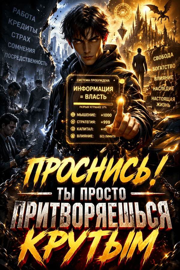 Проснись! Ты просто притворяешься крутым