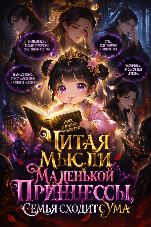 Читая мысли маленькой принцессы, семья сходит с ума