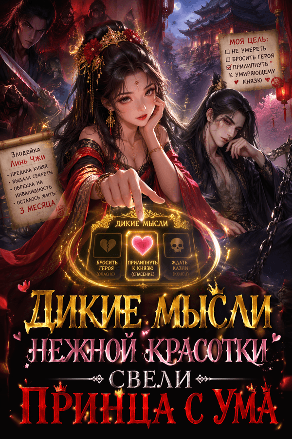 Дикие мысли нежной красотки свели принца с ума