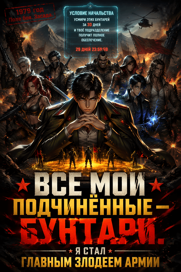 Все мои подчинённые — бунтари. Я стал главным злодеем армии