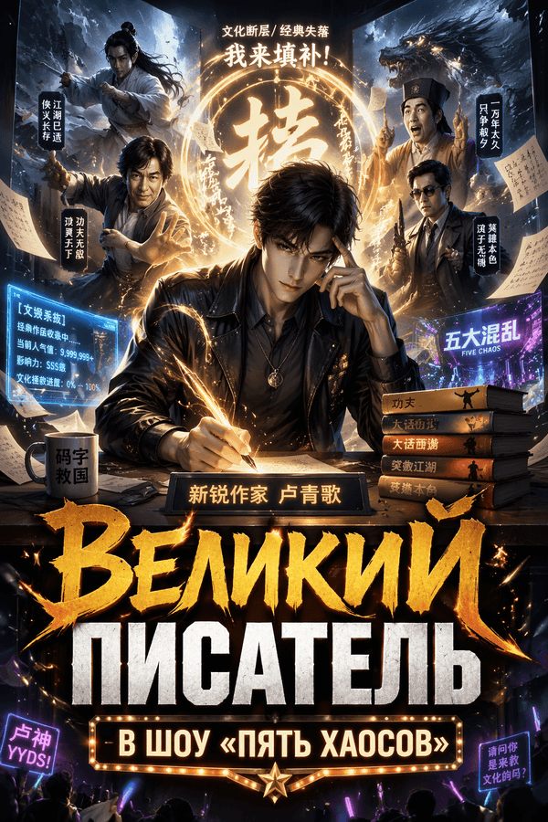 Великий писатель в шоу «Пять хаосов