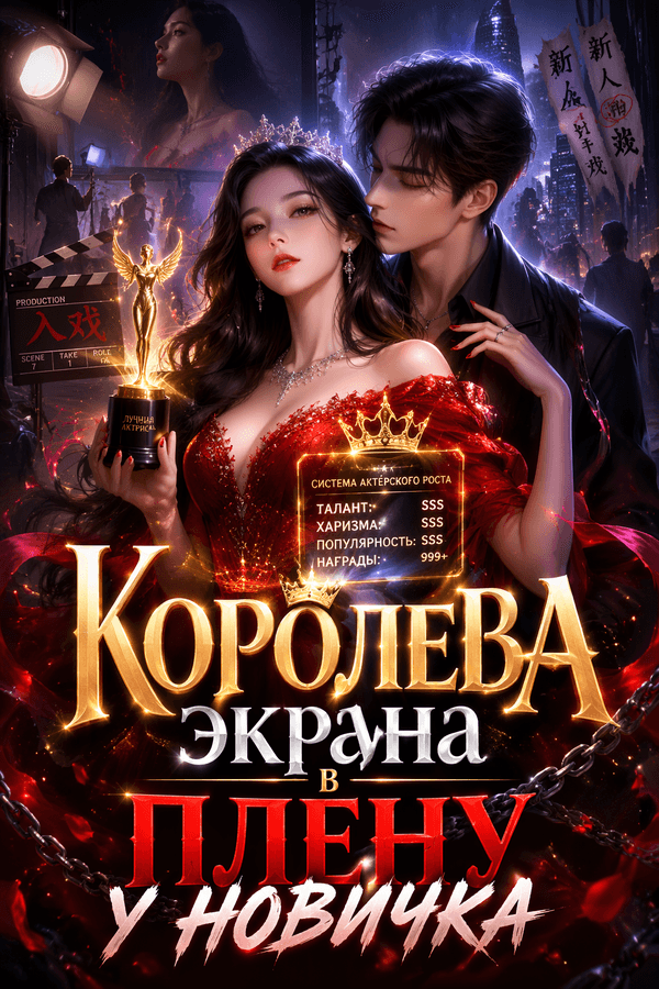 Королева экрана в плену у новичка