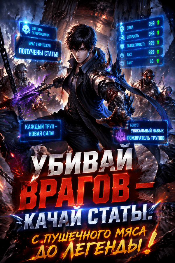 Убивай врагов — качай статы. С пушечного мяса до легенды!
