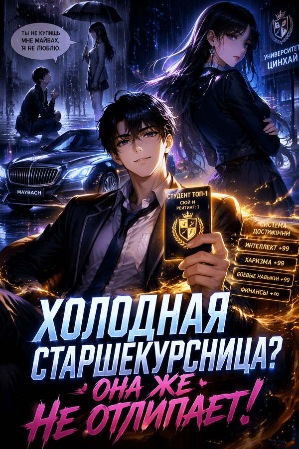 Холодная старшекурсница? Она же не отлипает!