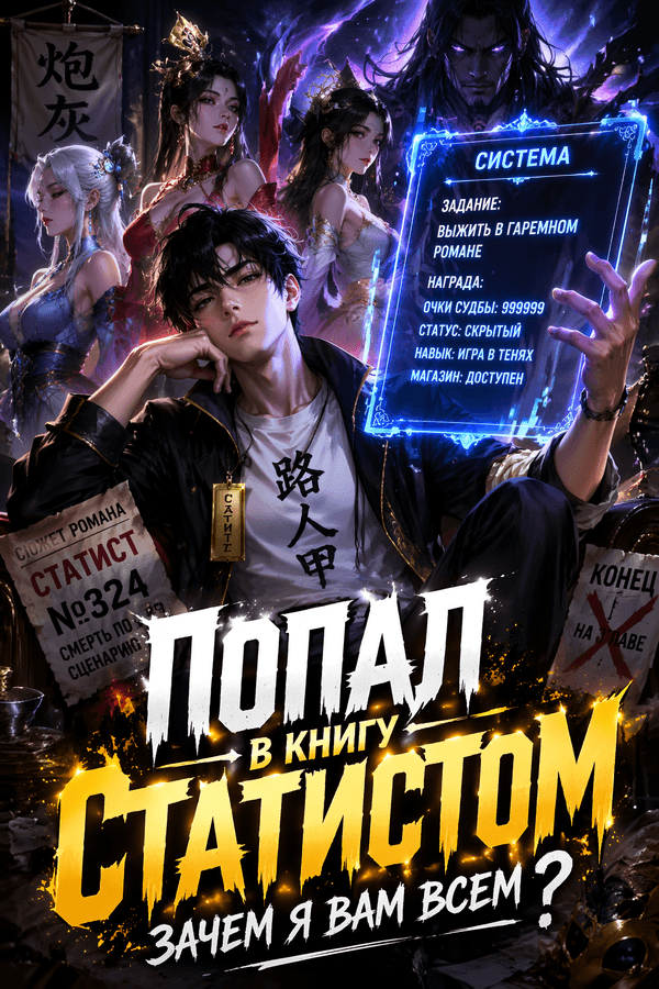 Попал в книгу статистом — зачем я вам всем?