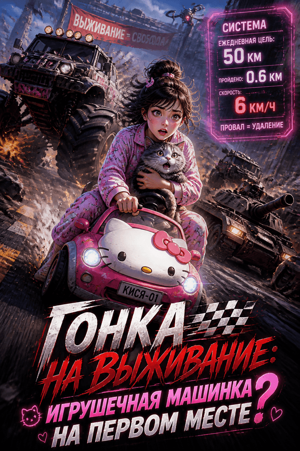 Гонка на выживание: игрушечная машинка на первом месте?