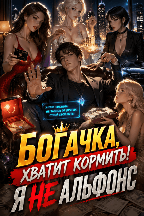 Богачка, хватит кормить! Я не альфонс