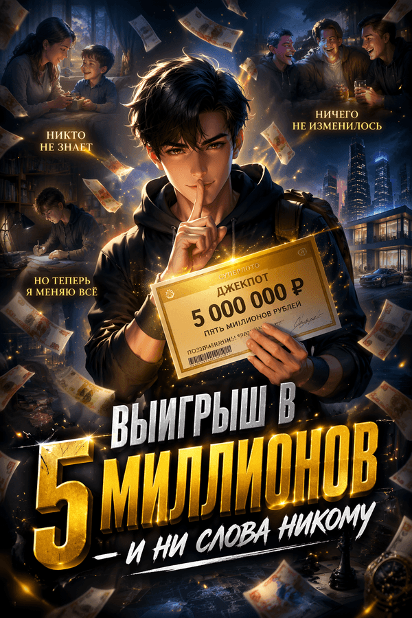 Выигрыш в 5 миллионов — и ни слова никому