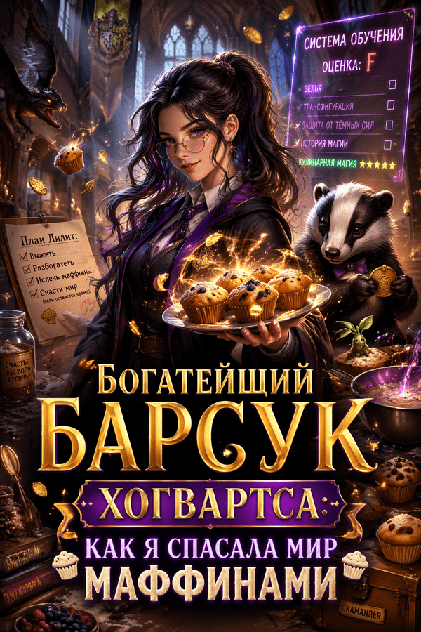 Богатейший барсук Хогвартса: Как я спасала мир маффинами