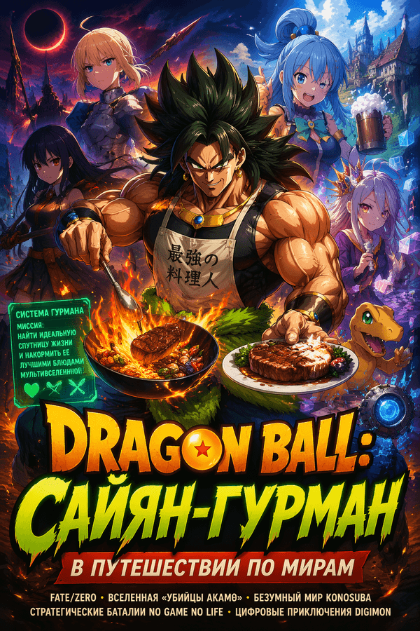 Dragon Ball: Сайян-гурман в путешествии по мирам