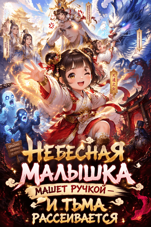 Небесная малышка машет ручкой — и тьма рассеивается
