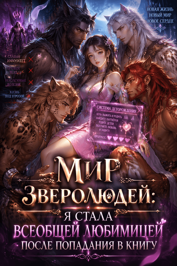 Мир зверолюдей: Я стала всеобщей любимицей после попадания в книгу