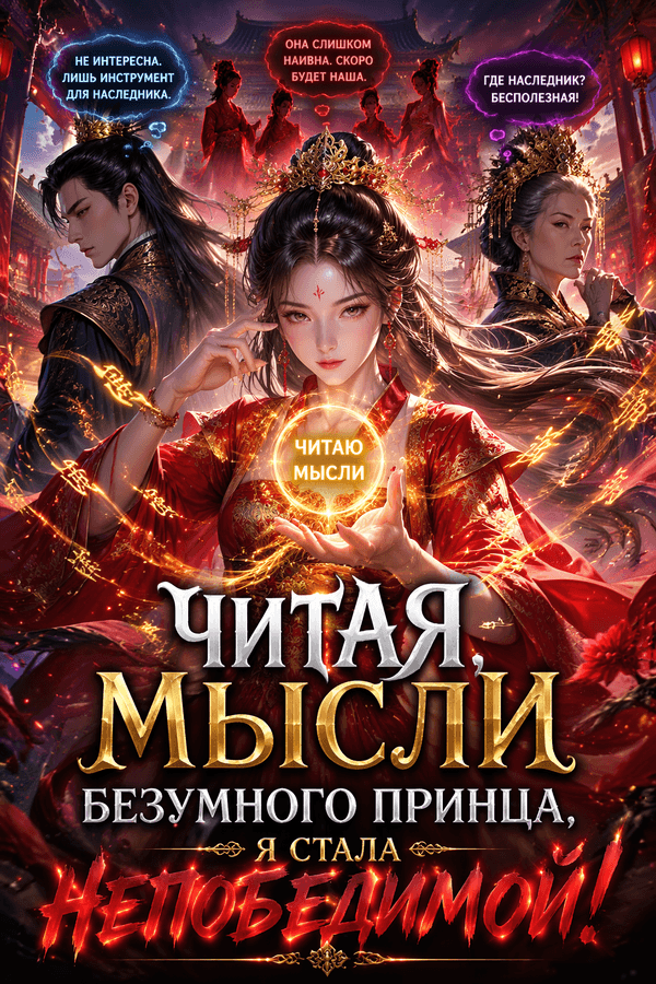 Читая мысли безумного принца, я стала непобедимой!