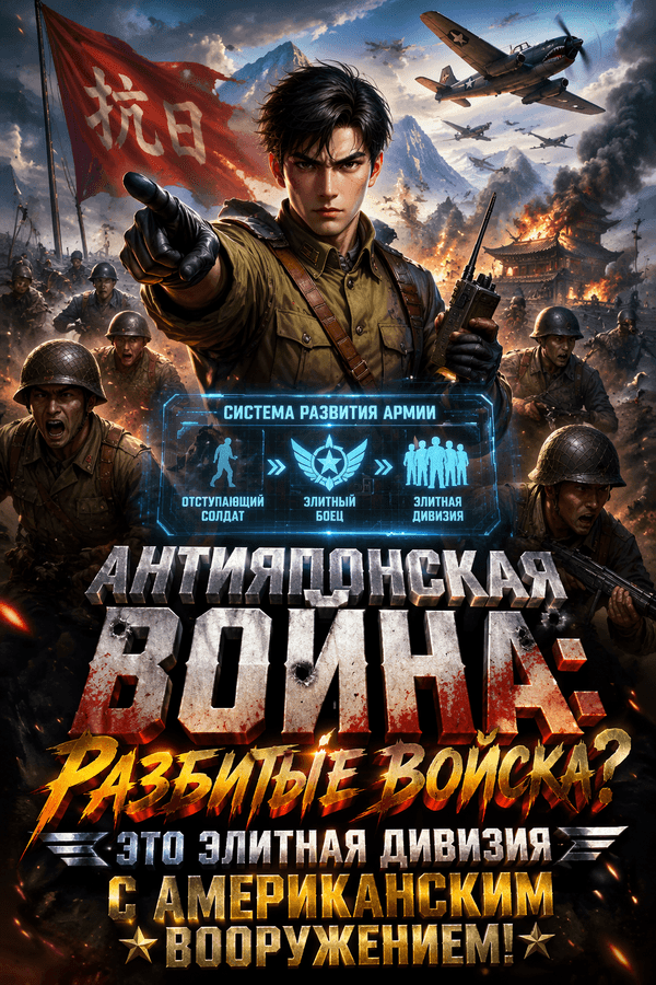 Антияпонская война: Разбитые войска? Это элитная дивизия с американским вооружением!