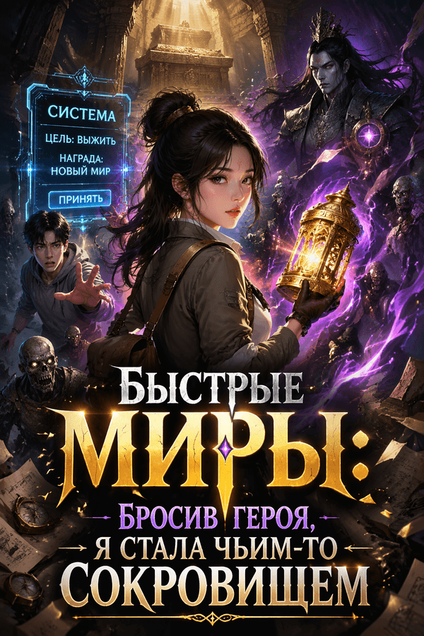 Быстрые миры: бросив героя, я стала чьим-то сокровищем