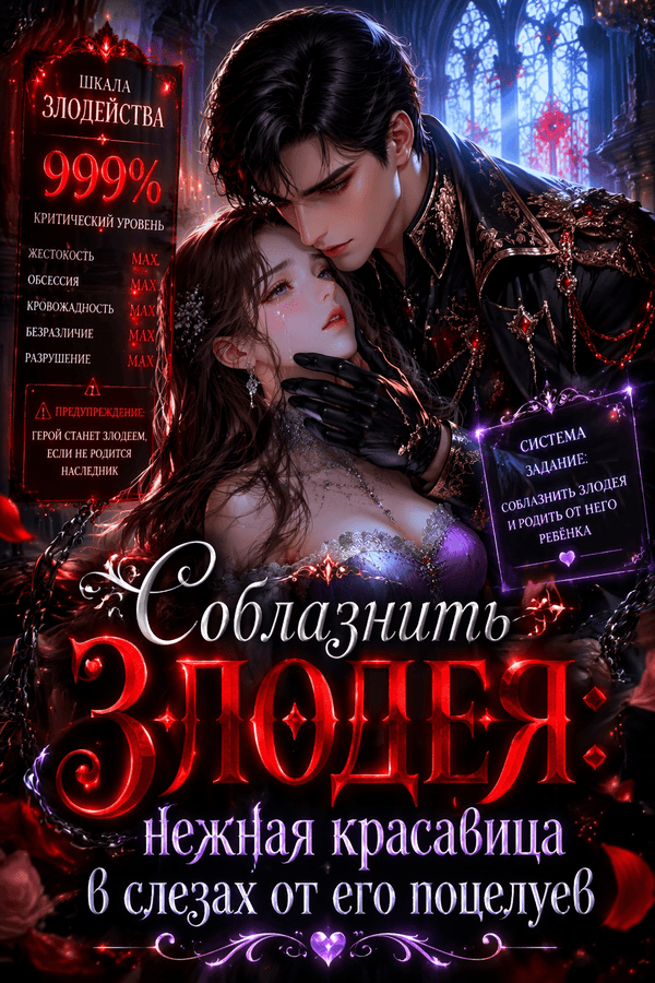 Соблазнить злодея: нежная красавица в слезах от его поцелуев