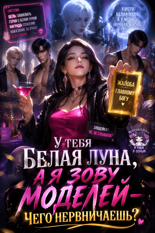 У тебя белая луна, а я зову моделей — чего нервничаешь?