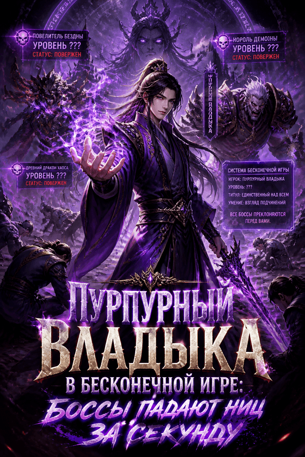 Пурпурный владыка в бесконечной игре: боссы падают ниц за секунду