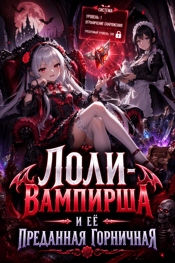 Лоли-вампирша и её преданная горничная