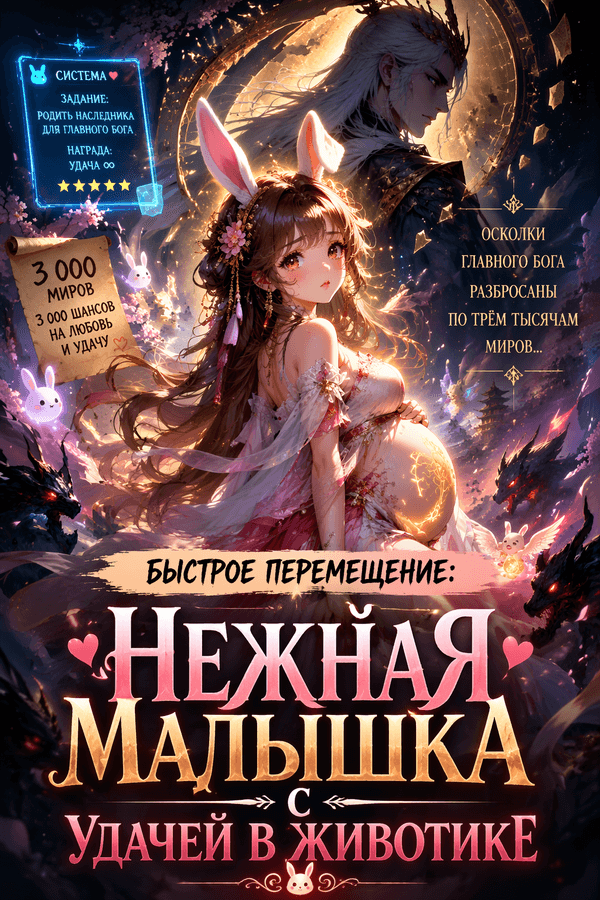 Быстрое перемещение: Нежная малышка с удачей в животике