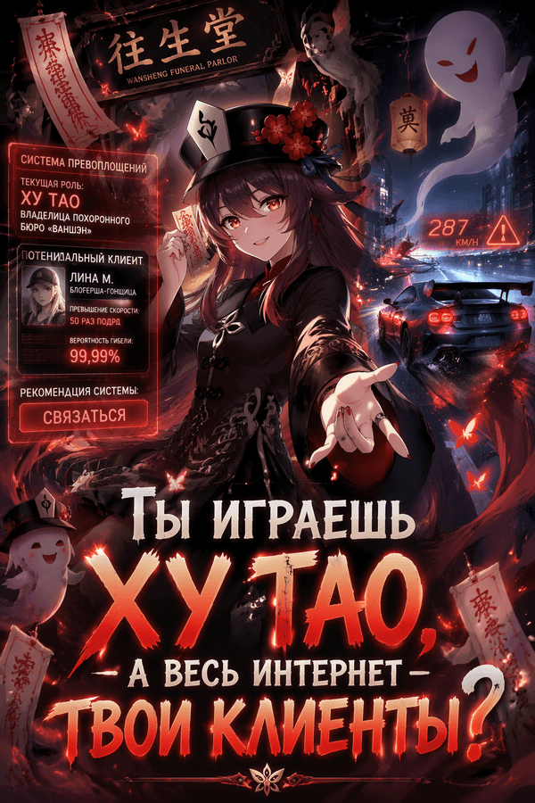 Ты играешь Ху Тао, а весь интернет — твои клиенты?