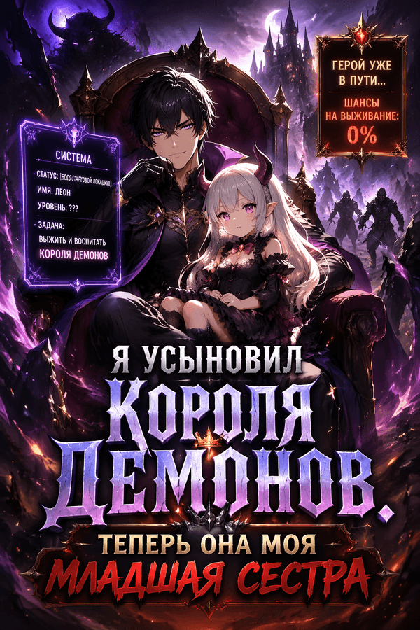 Я усыновил Короля Демонов. Теперь она моя младшая сестра