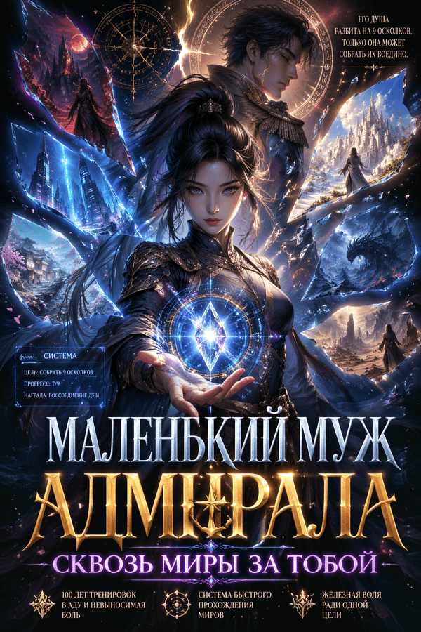 Маленький муж адмирала: Сквозь миры за тобой