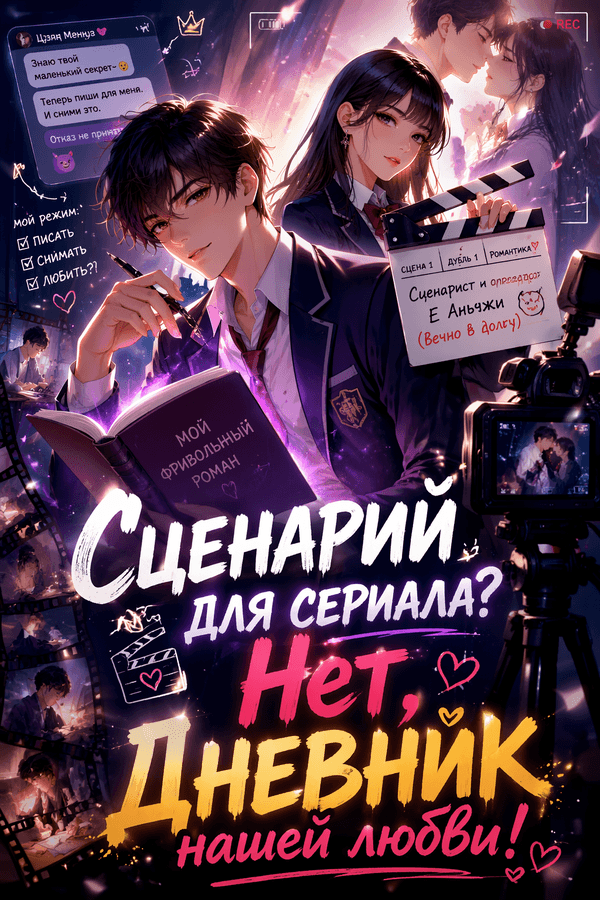 Сценарий для сериала? Нет, дневник нашей любви!